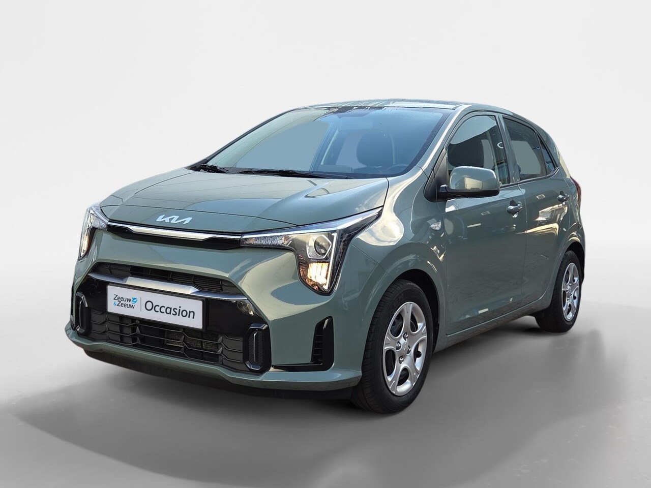 Kia Picanto - 1.0 DPI DynamicLine Automaat | Metallic lak | Fabrieksgarantie | Carplay | Navigatie | Cam - AutoWereld.nl
