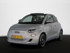 Fiat 500 C - La Prima 42 kWh Cabrio Leder Stoelverwarming JBL Camera 17"