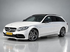 Mercedes-Benz C-klasse Estate - AMG 63|Pano|Burmester|Night-Package|Stoelverwarming|Adaptive