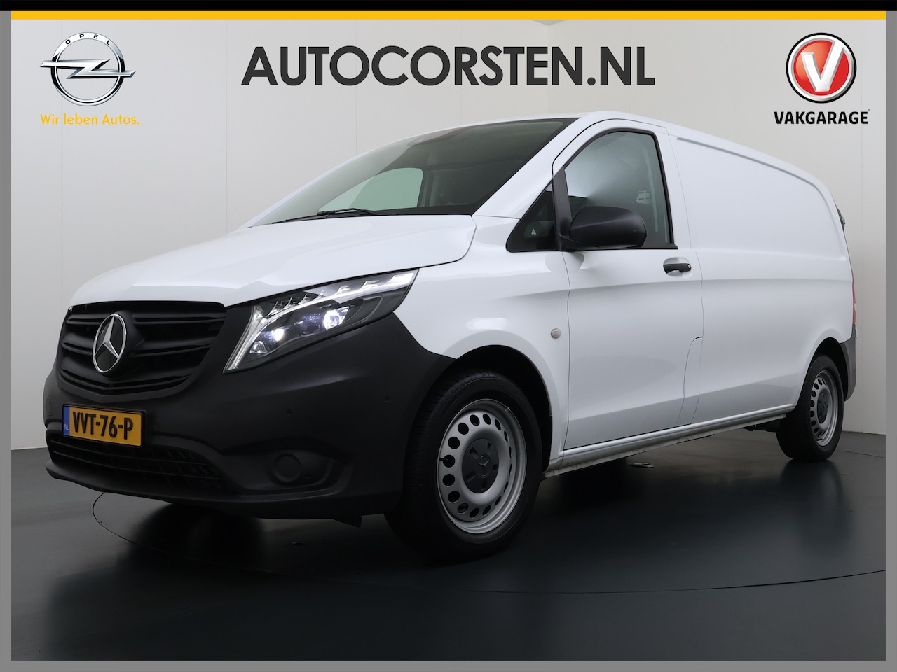 Mercedes-Benz Vito - 116CDI 164pk AUT-9 Trekhaak Camera Navi Ecc Sortimo Kasten Adap.Cruise Pdc Lane-Assist Sto - AutoWereld.nl