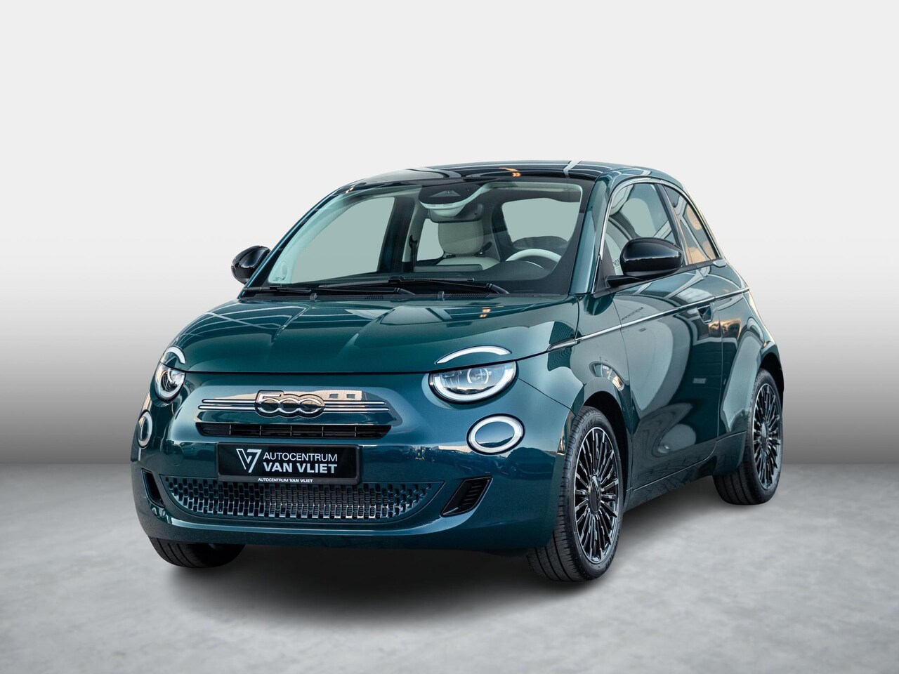 Fiat 500 - Hybrid La Prima | Clima | LED | PDC | JBL Premium Audio | 17" | Camera | Canneloni Ivory/P - AutoWereld.nl