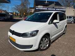 Volkswagen Touran - 2.0 TDI Comfortline BlueMotion AUTOMAAT *PDC*CRUISE*CLIMA*FLIPPERS*P. PILOOT*MULTIF. STUUR