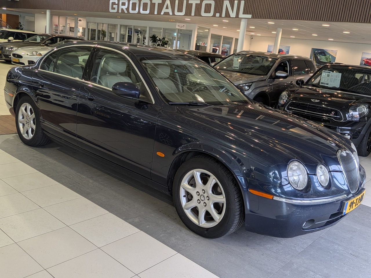 Jaguar S-type - 3.0 V6 iDition Automaat Airco, Cruise Control, Stuurbekrachtiging - AutoWereld.nl