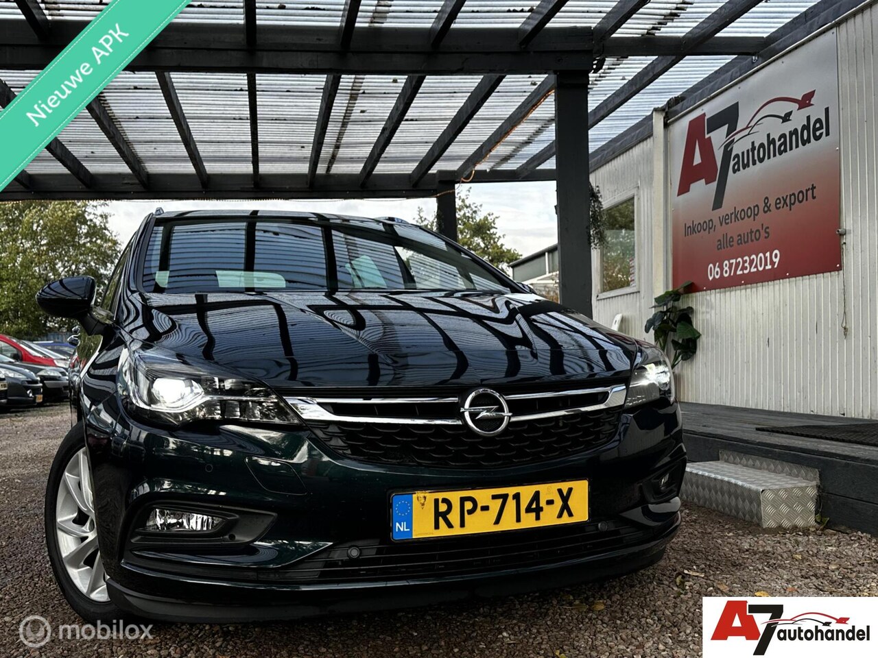 Opel Astra Sports Tourer - 1.0 Innovation Nieuwe APK // Leder - AutoWereld.nl