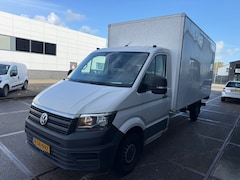 Volkswagen Crafter - 35 2.0 TDI L4 Highline / APK / AIRCO / 2-DEURS AUTOMAAT / BOEKJES / ALLES OPTIES DOEN HET/