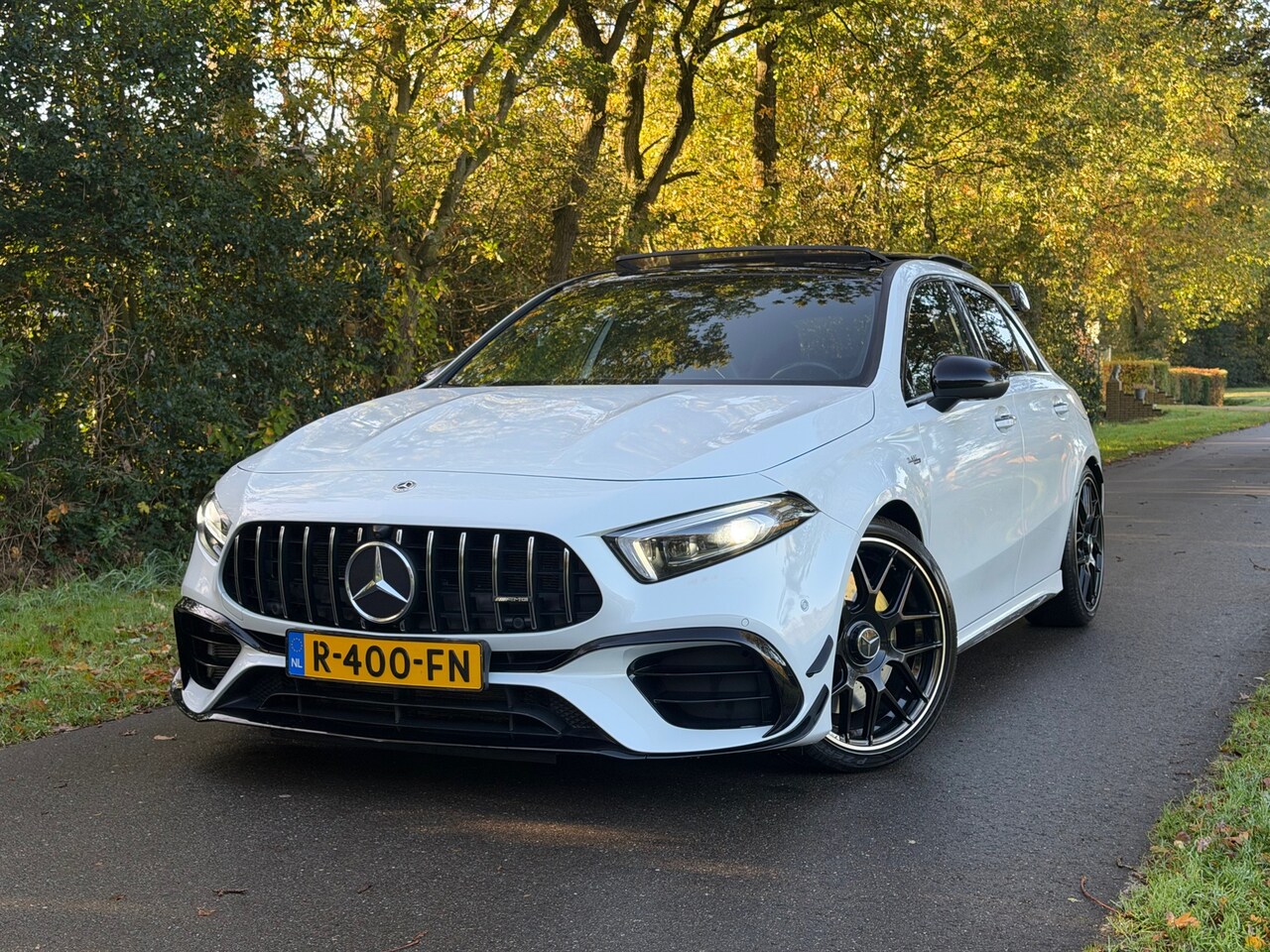 Mercedes-Benz A-klasse - AMG 45 S 4MATIC+ Premium Plus | Stoel-koeling + Schaalstoel + Pano + Track-Pack | - AutoWereld.nl
