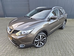 Nissan Qashqai - 1.2 Tekna |1e Eigenaar|weinig km's|Dealer onderhouden|Panoramadak|360 camera|Leer|Trekhaak