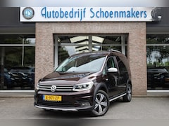 Volkswagen Caddy - 2.0 TDI 180PK ALLTRACK 5-persoons. 2 SCHUIFDEUREN AIRCO CAMERA CRUISE STOELVERWARMING 17"L