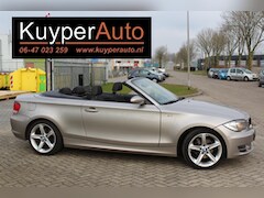 BMW 1-serie Cabrio - 118i Executive ned auto NAP NAVI MULTIMEDIA WINDSCHERM PARKEERSENSOREN