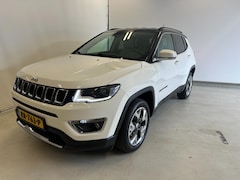 Jeep Compass - 1.4 MultiAir Limited 4x4- Carplay Spotify-Trekhaak-Stoel en stuurverwarming-Creme lederen