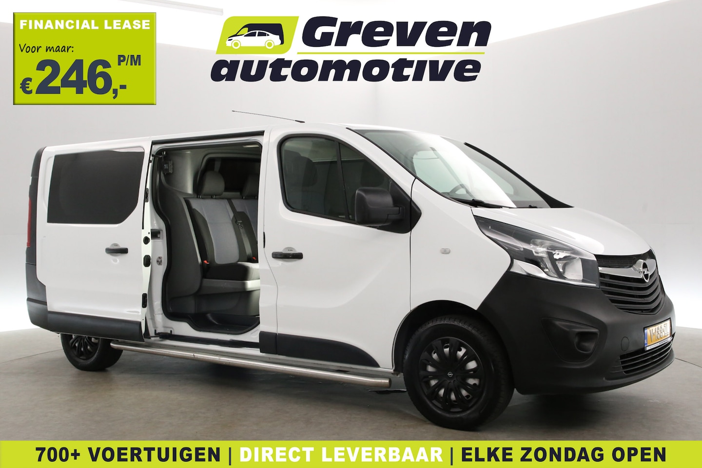 Opel Vivaro - 1.6 CDTI L2H1 | Dubbele Cabine | Airco | Camera | Cruise | Trekhaak - AutoWereld.nl
