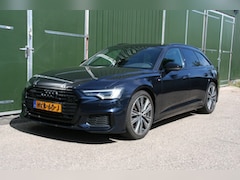 Audi A6 Avant - 50 TFSI e quattro S edition 3 x S-LINE, SOH 100% ZWART LEER SPORT, PANORAMADAK, CAMERA, NA