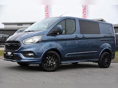 Ford Transit Custom - 320 2.0 TDCI L1H1 Sport DC Camera, Cruise, Carplay, 170pk, 2 x Schuifdeur, Automaat, LED,