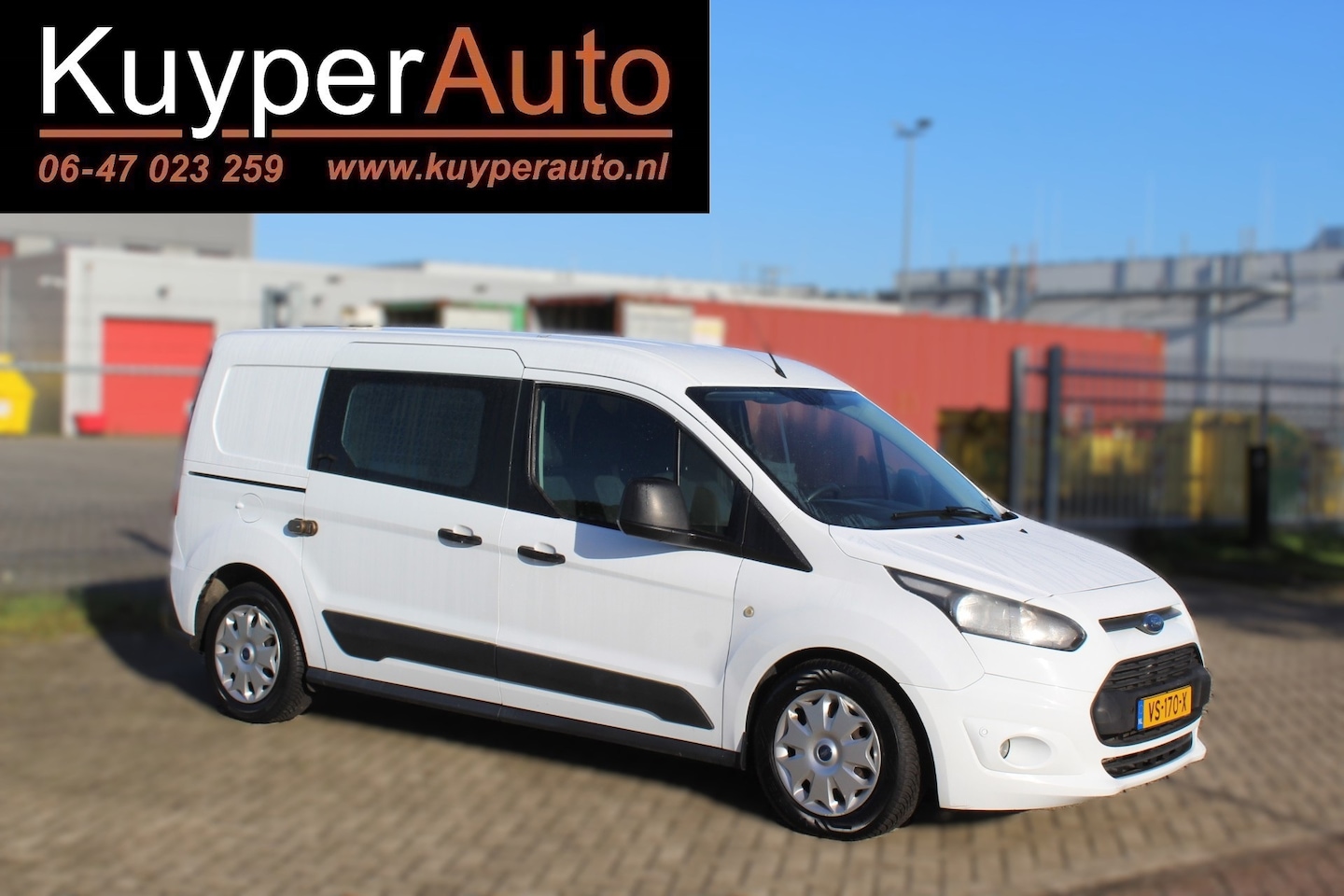 Ford Transit Connect - 1.6 TDCI L2 Trend trekhaak airco parkeersensoren - AutoWereld.nl