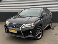 Lexus RX 450h - 4WD F-Sport Line Auto vol luxe, trekhaak, schuif-/kanteldak, HUD, navigatie, stoelverwarmi