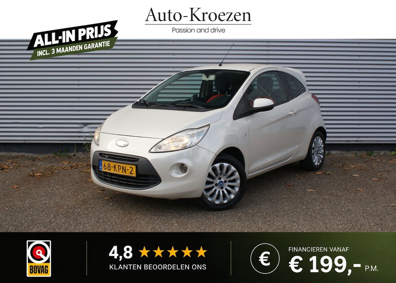 Ford Ka - 1.2 Titanium | Airco | Org NL | - AutoWereld.nl