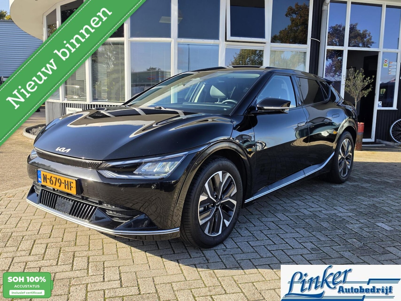 Kia EV6 - Plus 77.4 kWh 100%SOH|TREKHAAK|NL AUTO|WARMTEPOMP - AutoWereld.nl
