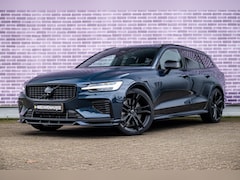 Volvo V60 - 2.0 T6 Plug-in hybrid AWD Ultra Dark | Heico Bodykit | 20" Black velgen | Black Pack | Sch