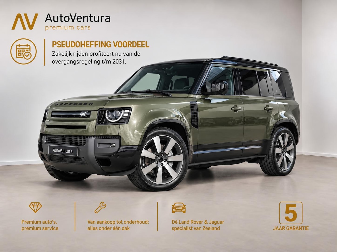 Land Rover Defender 110 - 2.0 P300e X-Dynamic HSE | NP €121.679 - AutoWereld.nl