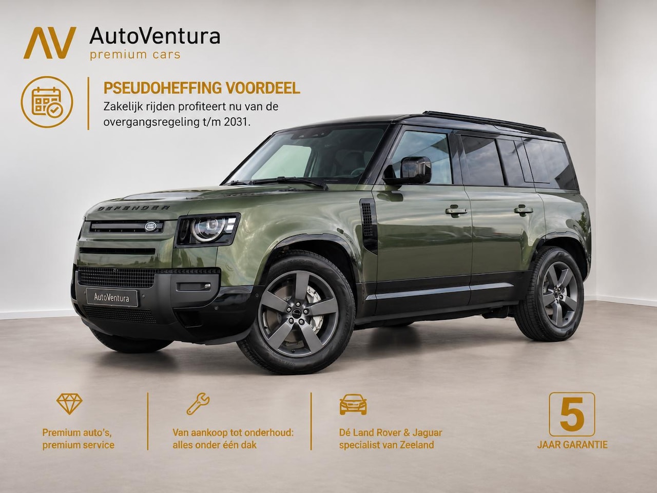 Land Rover Defender 110 - 2.0 P300e X-Dynamic SE | NW €112.837 - AutoWereld.nl