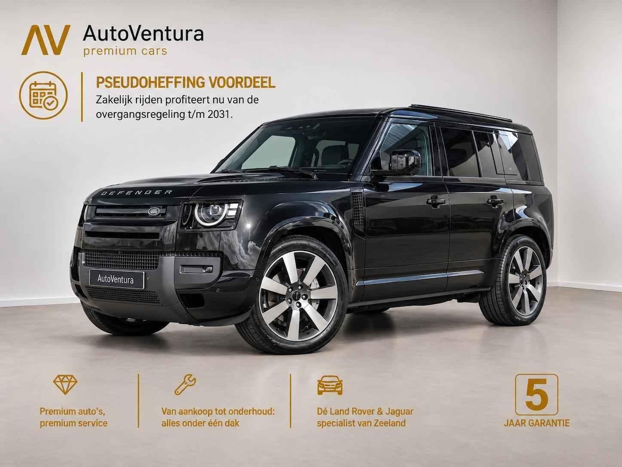Land Rover Defender 110 - 2.0 P300e X-Dynamic HSE | NW €122.377 - AutoWereld.nl