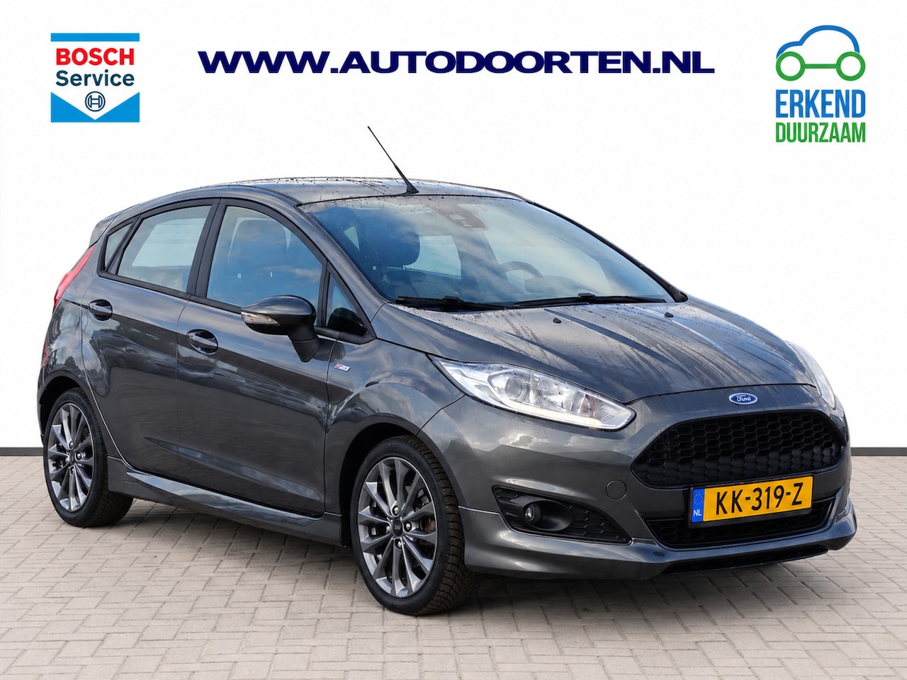 Ford Fiesta - 1.0 EcoBoost ST Line|Trekhaak|All Season|Verw.Voorruit - AutoWereld.nl
