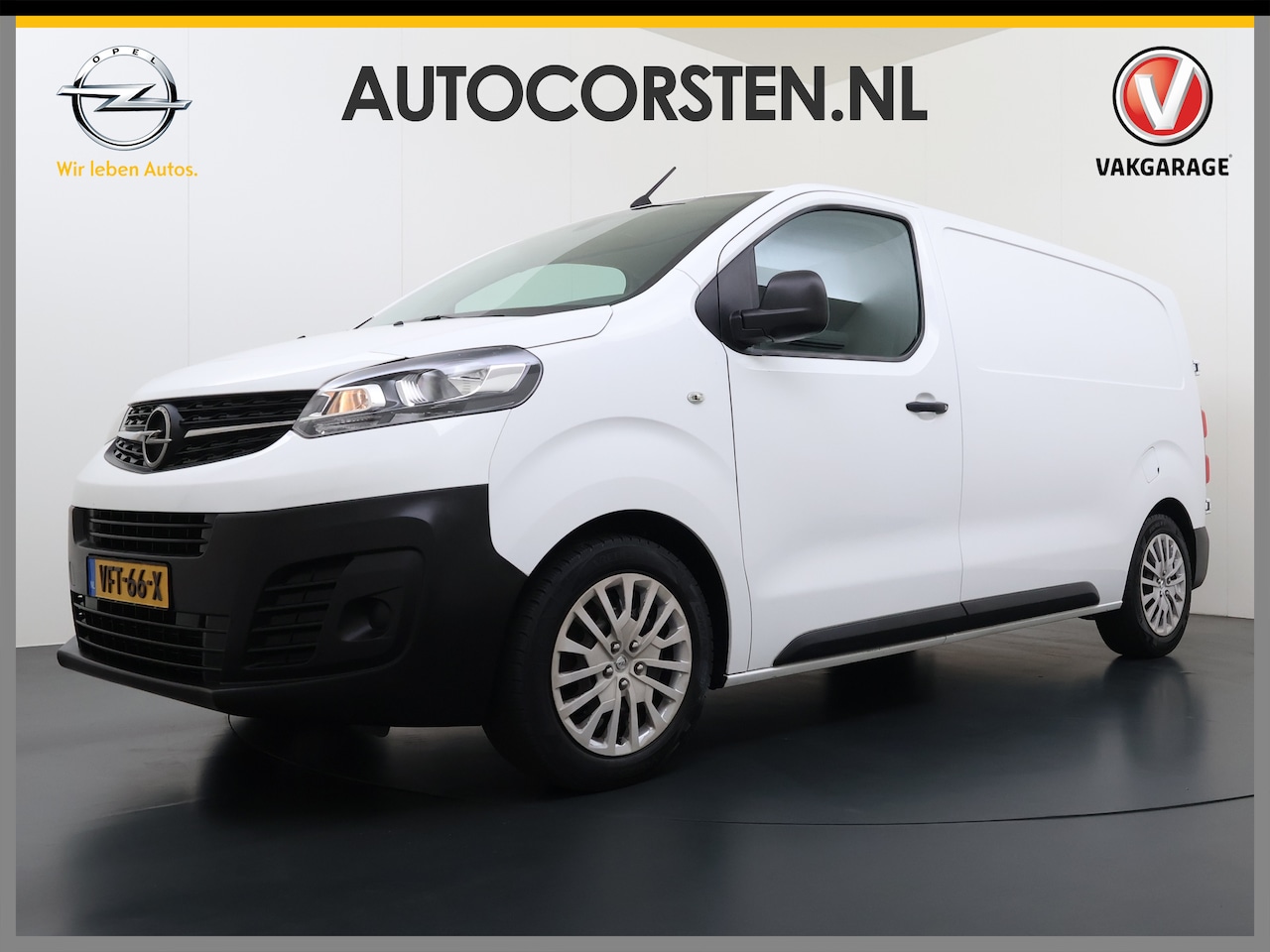 Opel Vivaro - 2.0CDTI 123pk AUT-8 L2 3-Pers. Sortimo Inbouwkasten/lades Euro 6 Airco Cruise Control Blue - AutoWereld.nl