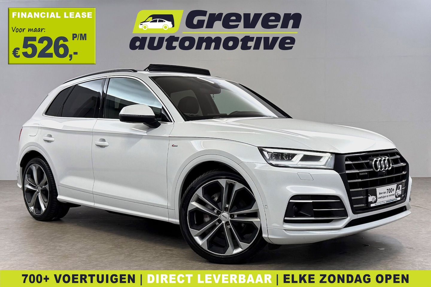 Audi Q5 - 55 TFSI e Quattro S tronic S-line | Luchtvering | Pano | B&O | Virtual | 360° | HuD | Mass - AutoWereld.nl