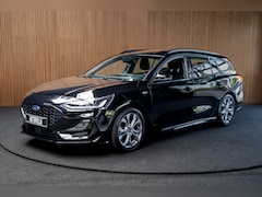 Ford Focus Wagon - 1.0 EcoB Hybrid ST Line Navi Camera Climate Stuurverwarming Stoelverwarming PDC Zwarte hem