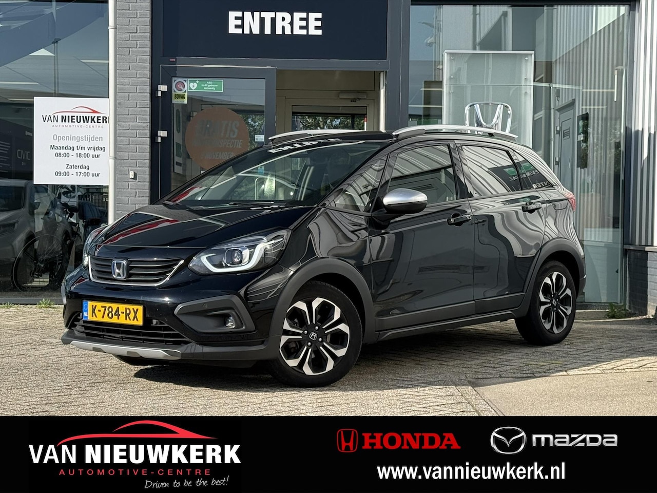 Honda Jazz - 1.5 i-MMD 109pk Hybrid CVT Crosstar | Trekhaak | carplay | navi - AutoWereld.nl