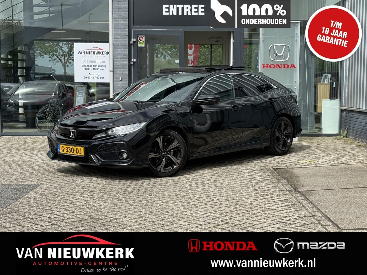 Honda Civic - 1.0 i-VTEC 126pk 5D Executive | Panoramisch Schuifdak | Dealeronderhouden | Navi & Carpla - AutoWereld.nl