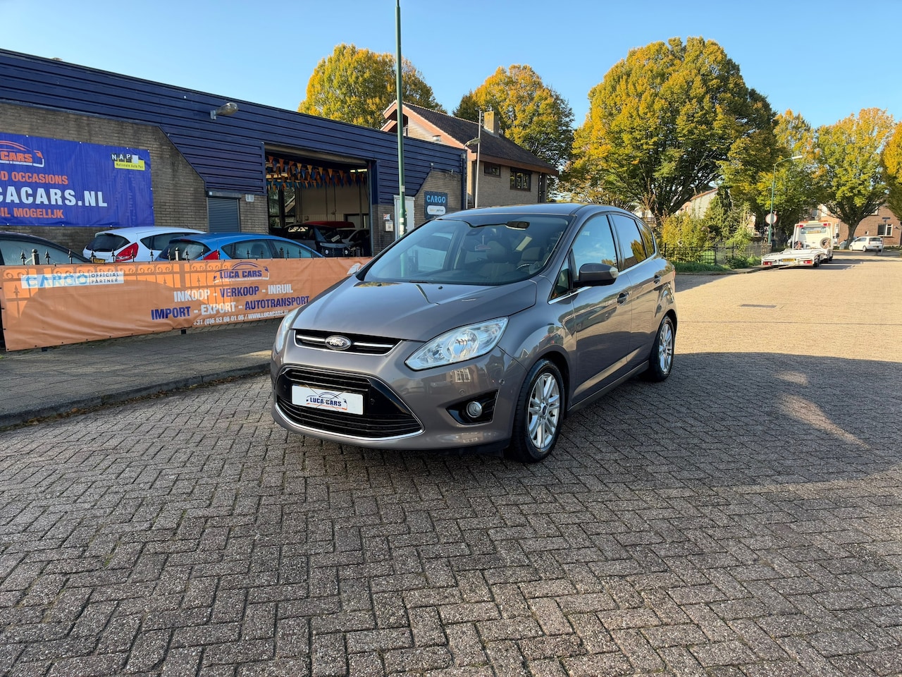 Ford C-Max - 1.6 EcoBoost Titanium TREKHAAD ZEER NETTE GOED ONDERHOUDEN AUTO! - AutoWereld.nl