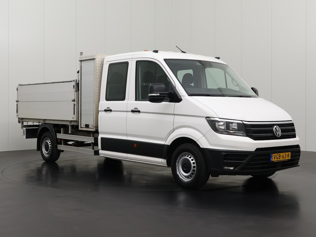 Volkswagen Crafter - 2.0TDI 177PK Automaat Dubbele Cabine Kipper | 3-Zijdig | 3000Kg Trekhaak | Navigatie | 6-P - AutoWereld.nl