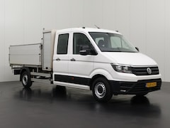 Volkswagen Crafter - 2.0TDI 177PK Automaat Dubbele Cabine Kipper | 3-Zijdig | 3000Kg Trekhaak | Navigatie | 6-P