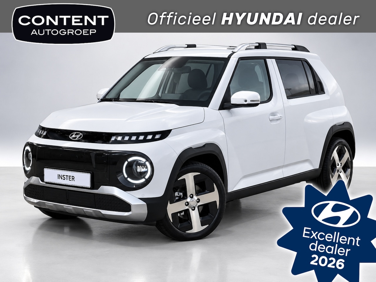Hyundai Inster - 42 kWh 97pk 4-zits Pulse Advanced | SNEL LEVERBAAR - AutoWereld.nl