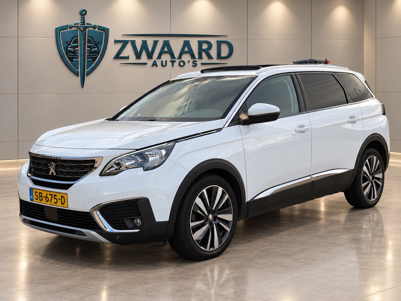 Peugeot 5008 - 1.2 PureTech Blue Lease Premium l 7 persoons l Distr VV l Camera l Pano l rijdt en schakel - AutoWereld.nl