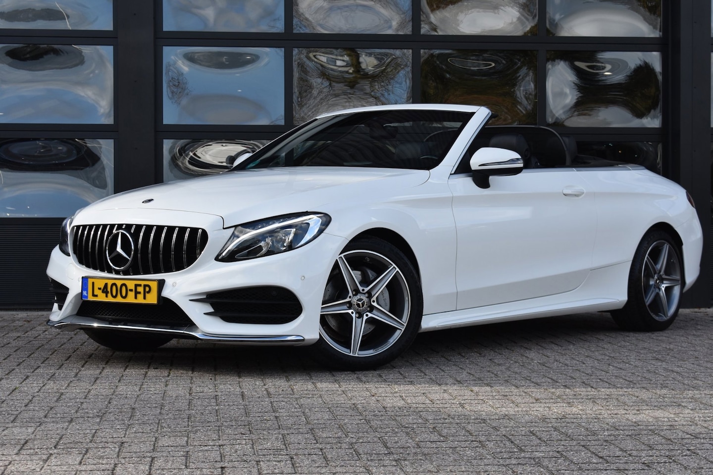 Mercedes-Benz C-klasse Cabrio - 200 Prestige '17 AMG Clima Navi Cruise Inruil mogelijk - AutoWereld.nl