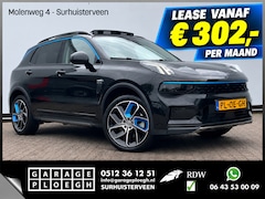 Lynk & Co 01 - 1.5262pk PHEV Black Pano, Carplay 360° Hoge zit Plug-in