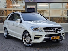 Mercedes-Benz M-klasse - ML 500 4.7-liter V8 Biturbo 409PK|AMG-uitgevoerd|Designo|360'Camera|Trekhaak|LEER|Xenon|AC