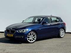BMW 1-serie - 118d High Executive Sport | Leer | Xenon | Stoelverwarming | Clima | Cruise | Navi | Trekh