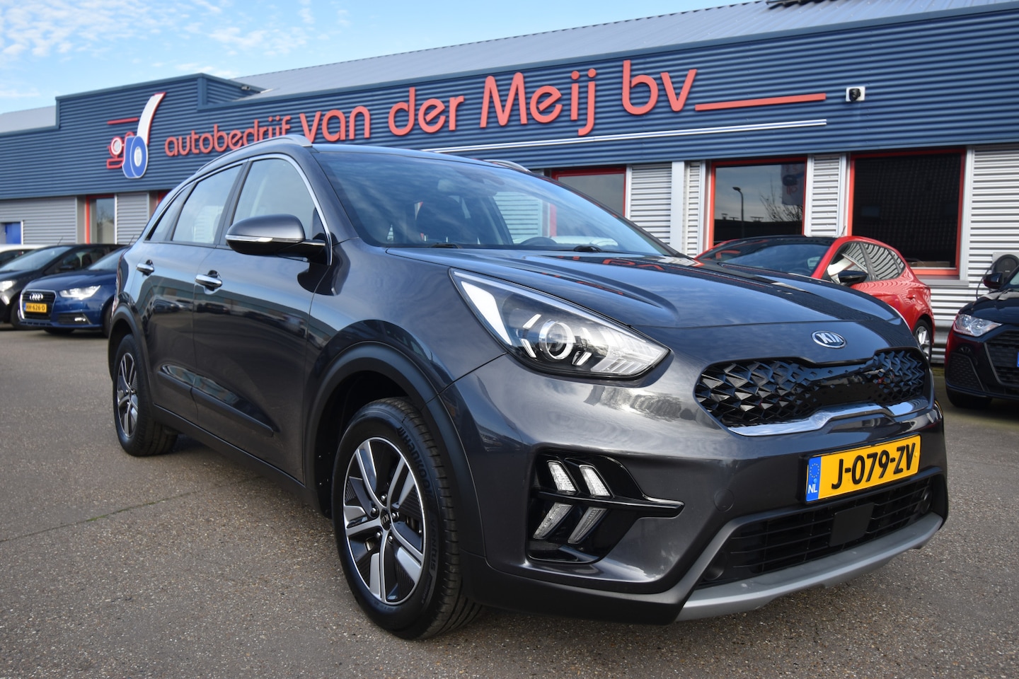Kia Niro - 1.6 GDi Hybrid DynamicLine 1.6 GDi Hybrid DynamicLine , NAVI , CR CONTR , PDC A , A UITRIJ CAM , LMV16 , - AutoWereld.nl