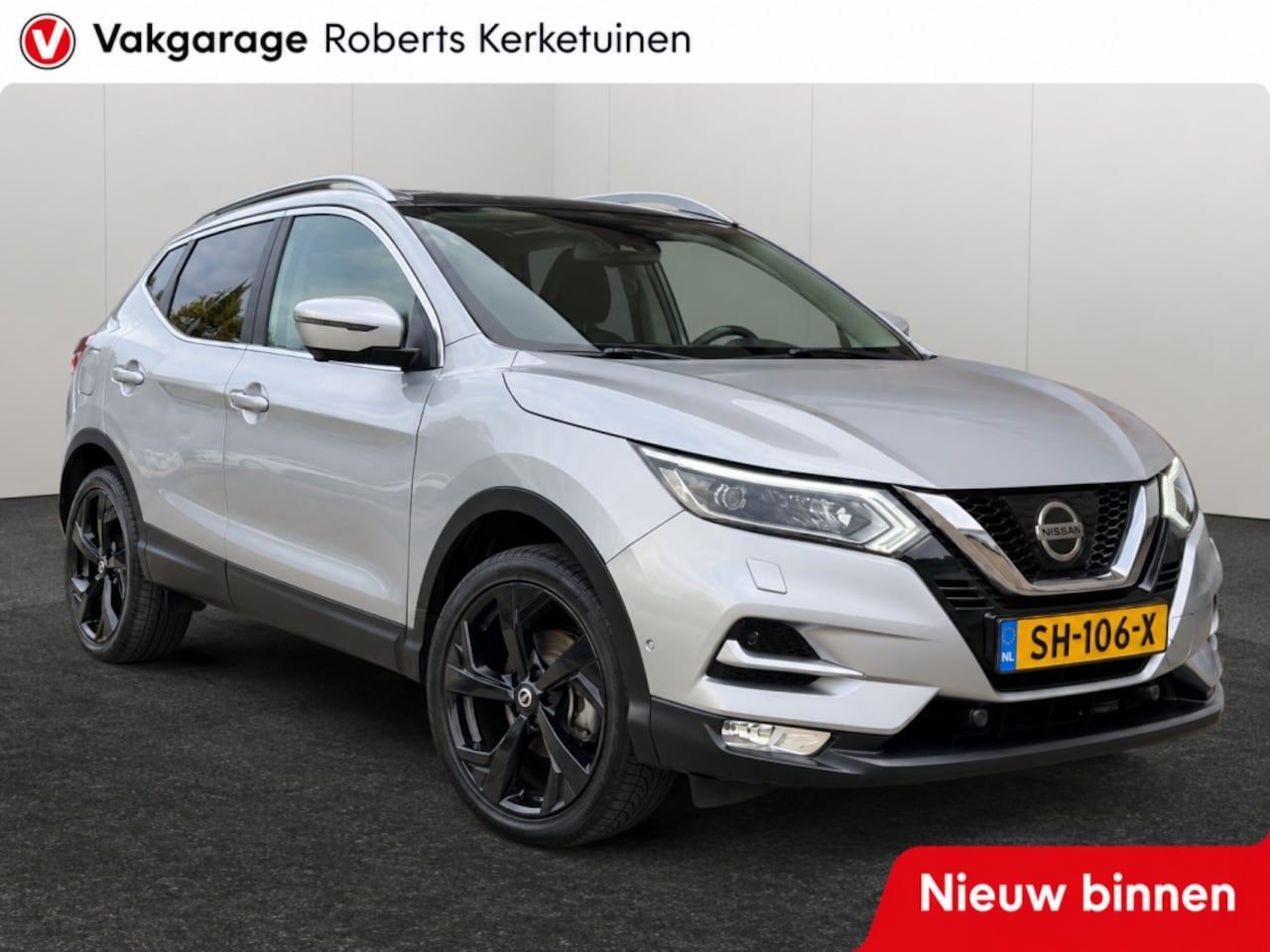 Nissan Qashqai - 1.2 Tekna | Automaat | Trekhaak | Panorama Dak | Leder | Climate Control | Cruise Control - AutoWereld.nl