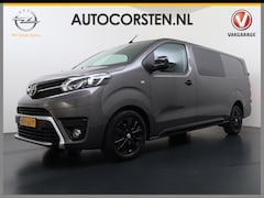 Toyota ProAce Worker - 2.0D-4D Dubbele Cabine 5-Pers. L3 Ecc 3D-Navi Apple Carplay Android Auto Bluetooth Black L