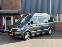 Volkswagen Crafter - 35 2.0 TDI L3H3 DC / 6 pers / AUTOMAAT / Trekhaak / Camera