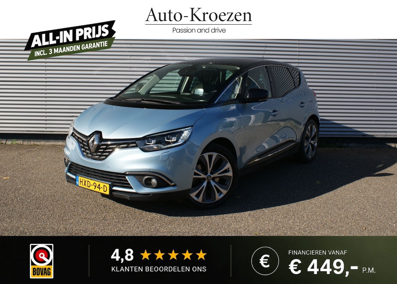 Renault Scénic - 1.2 TCe Intens | Massage | Head Up | Camera | Nette Auto | - AutoWereld.nl
