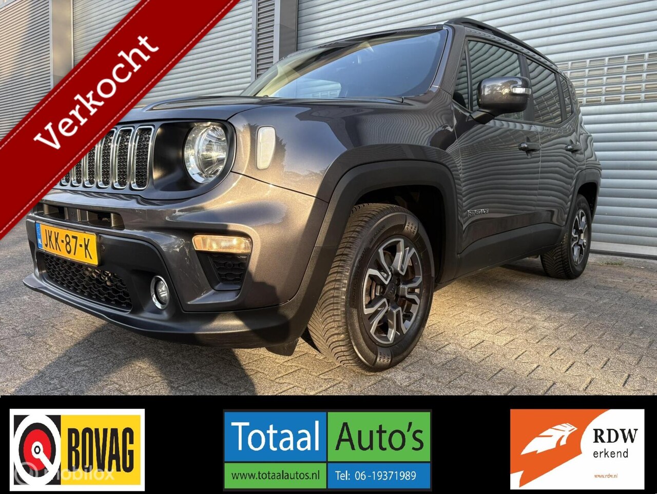 Jeep Renegade - 1.3T Limited*NAVI*CRUISE*STOEL VERW*AUTOMAAT - AutoWereld.nl