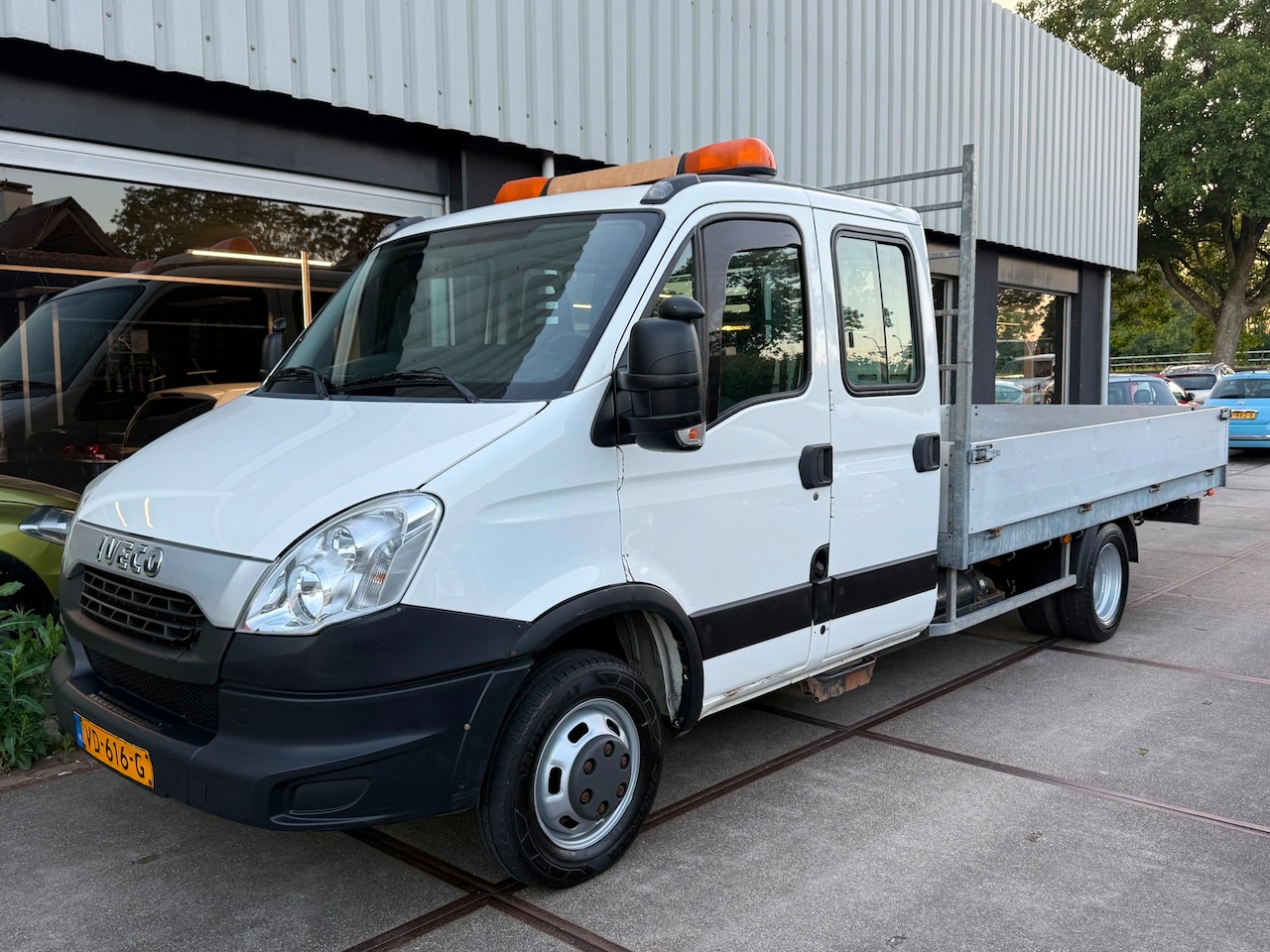 Iveco Daily - 35C14GD 410 CNG 2013 PICK-UP/DUBBELLUCHT/AIRCO! - AutoWereld.nl