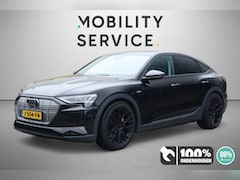Audi e-tron Sportback - 50 quattro edition 71 kWh SOH89% LED Leder CarPlay Leder Sportstoelen