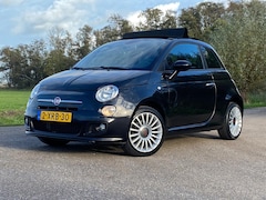Fiat 500 - 1.2 Lounge CABRIO AIRCO LMV HALF-LEDER NAP GOED ONDERHOUDEN