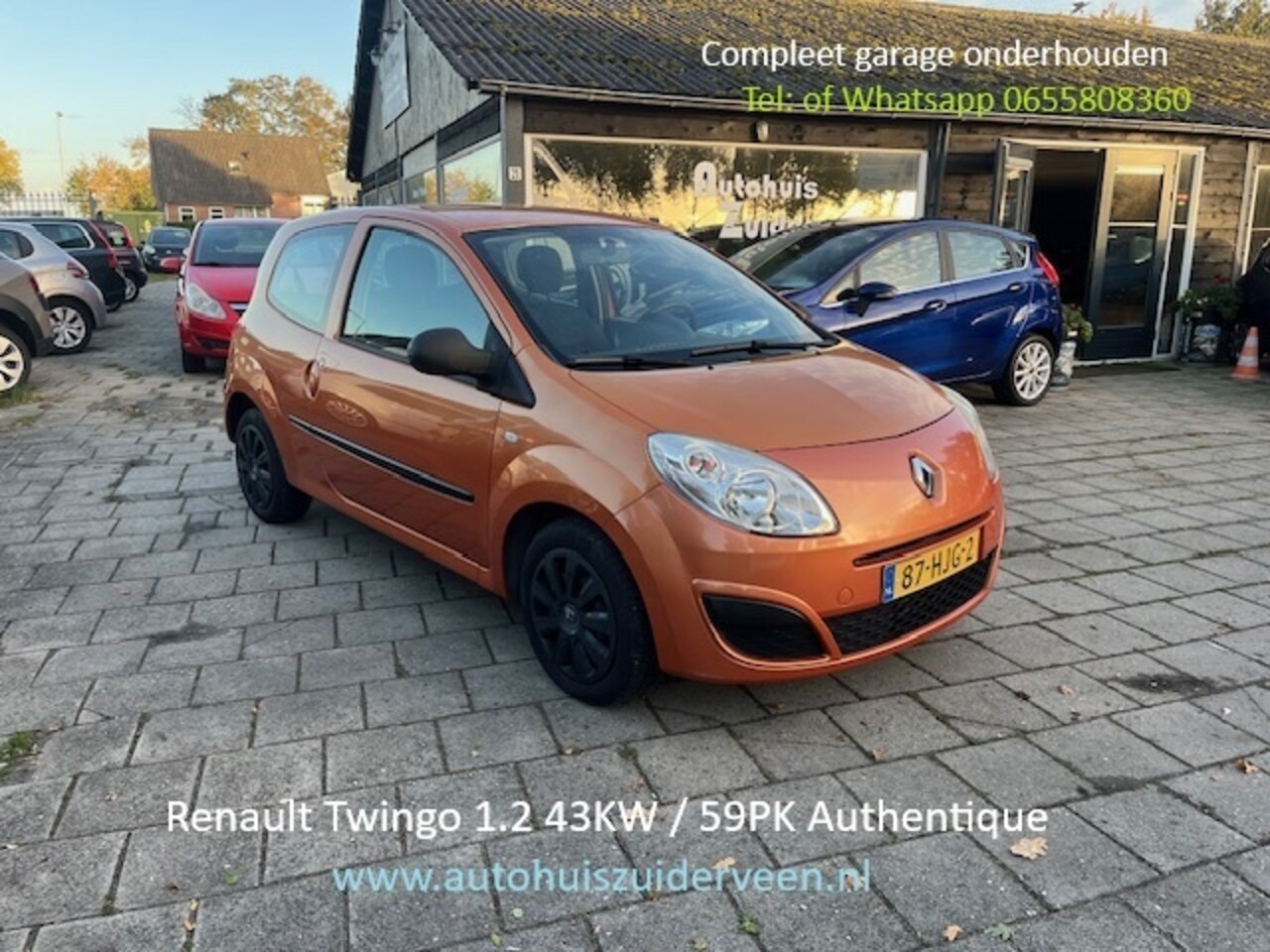 Renault Twingo - 1.2 43KW S Authentique Airco Boekjes - AutoWereld.nl